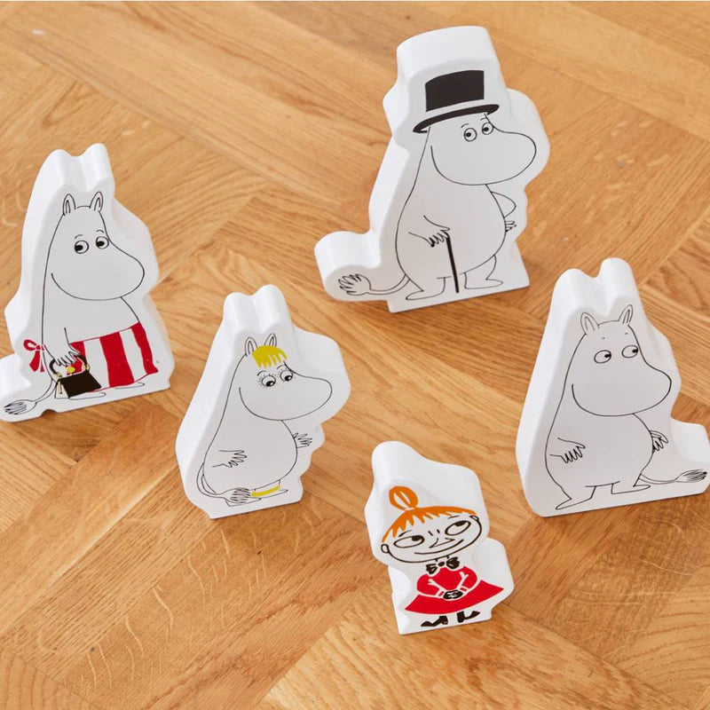 Moomin Family Wooden Figurine 5-set