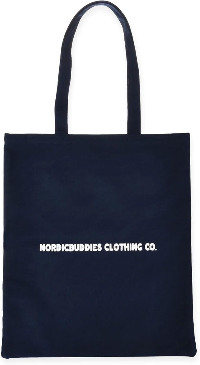 Moomintroll Camping, Moomin Tote Bag, Navy Blue