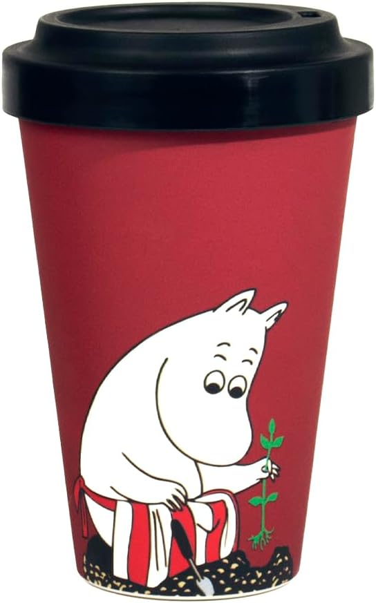 Moominmamma Gardening Takeaway Mug PLA 450 ml - Aamu.co.uk - NordicBuddies - Aamu.co.uk