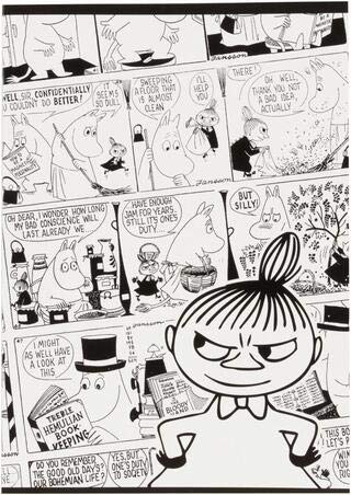 Moomin Notebook A4/40 Squares - Random cover image