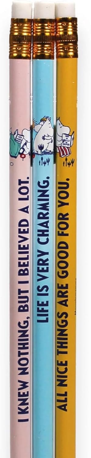 Set of 3 Moomin Pencils