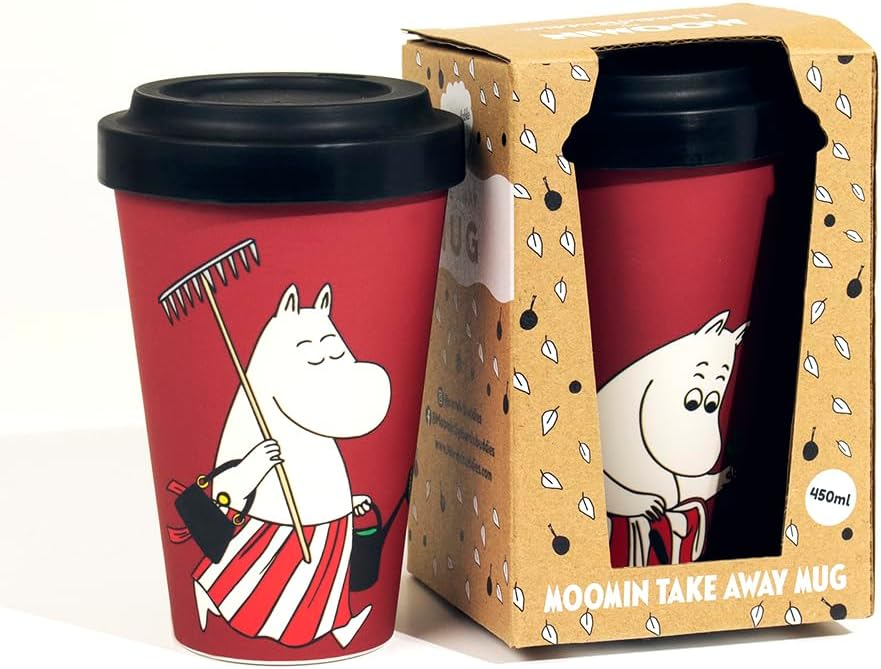 Moominmamma Gardening Takeaway Mug PLA 450 ml - Aamu.co.uk - NordicBuddies - Aamu.co.uk