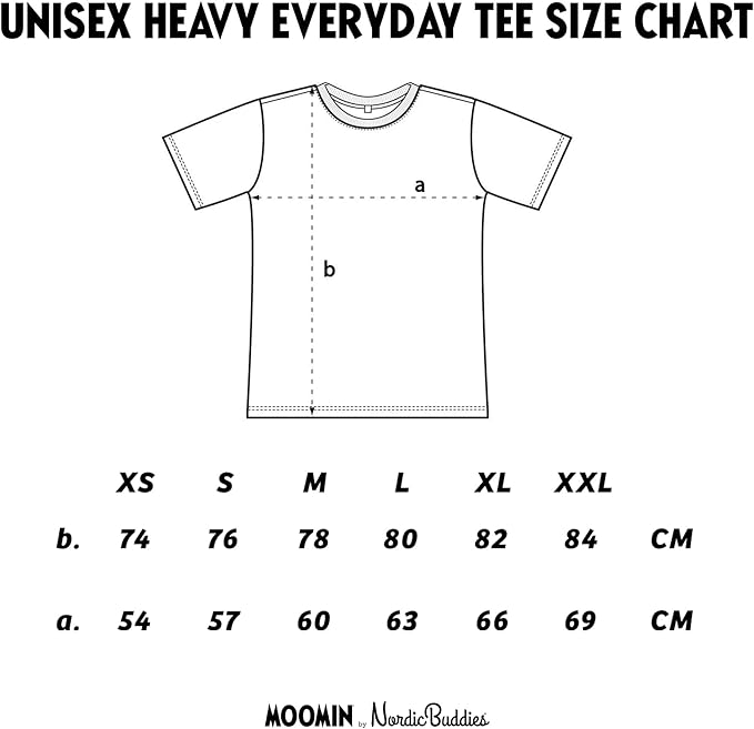 T-Shirt - Moomintroll - White