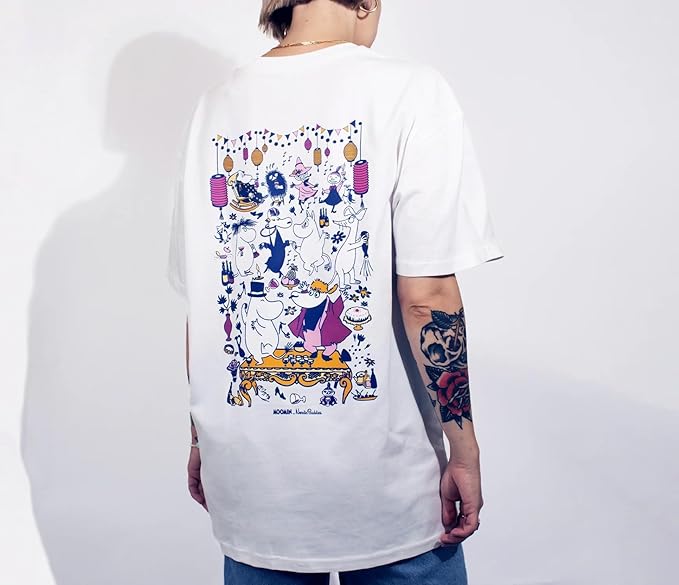 Moomintroll Party T-Shirt - White