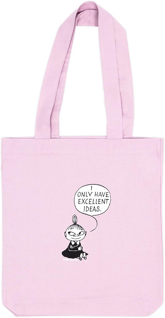Little My Idea Moomin Tote Bag, Pink, One size