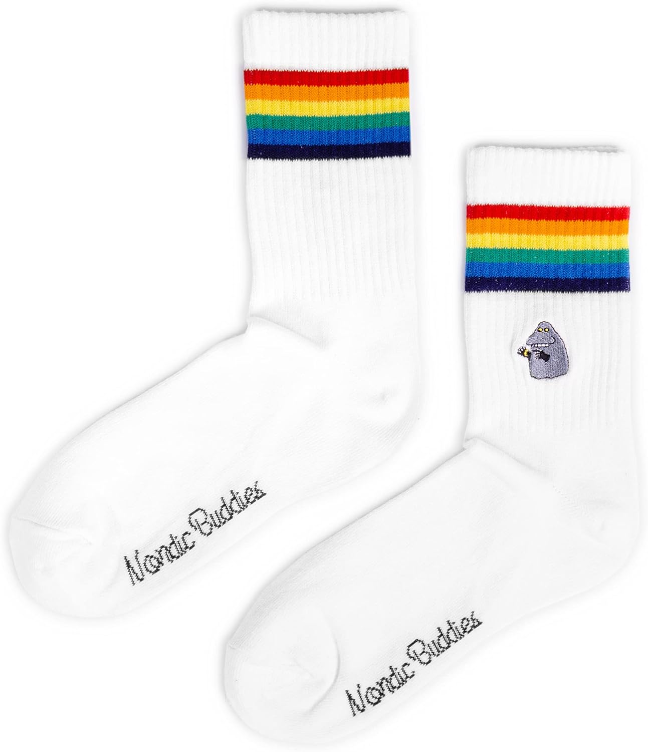 The Groke Ladies Moomin Socks, White, EU36-42, UK3-9