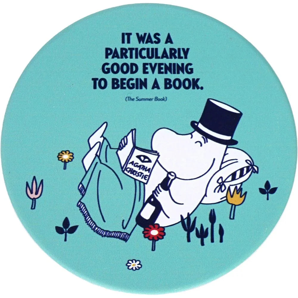 Moominpappa Ceramic Single Drinks Coaster Coffee Tea Mug