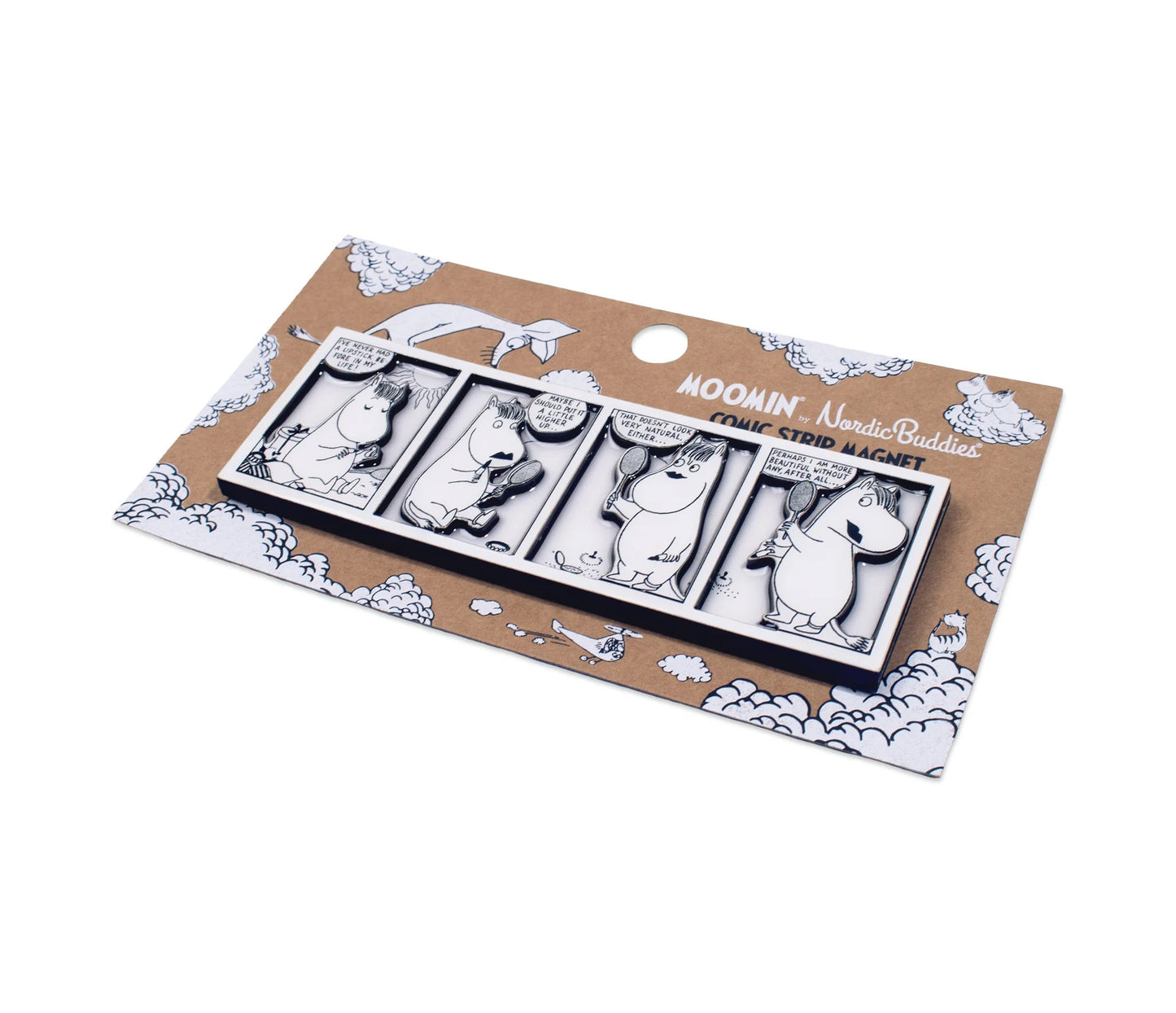 Comic strip fridge magnet - Moomin