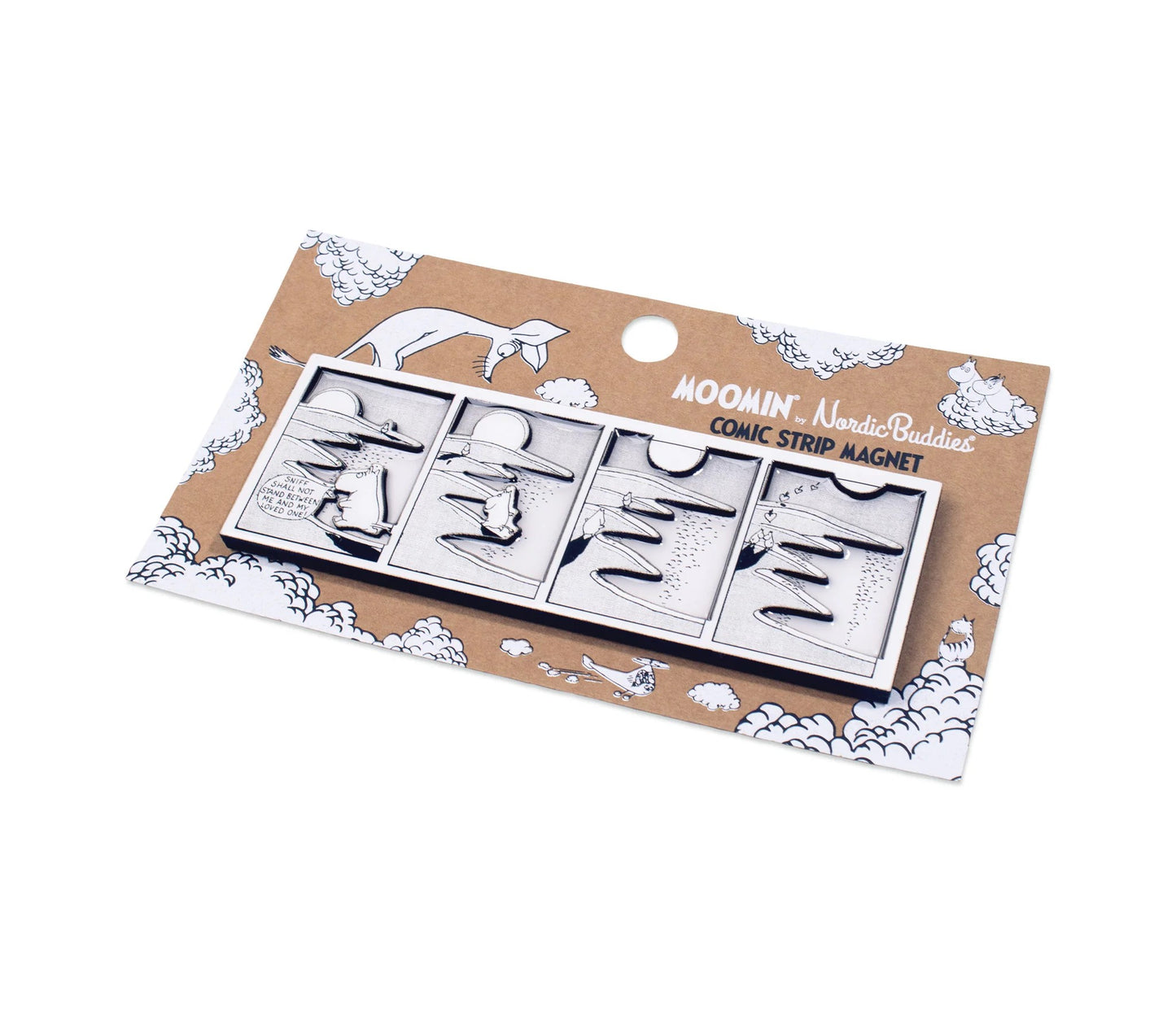 Comic strip fridge magnet - Moomin