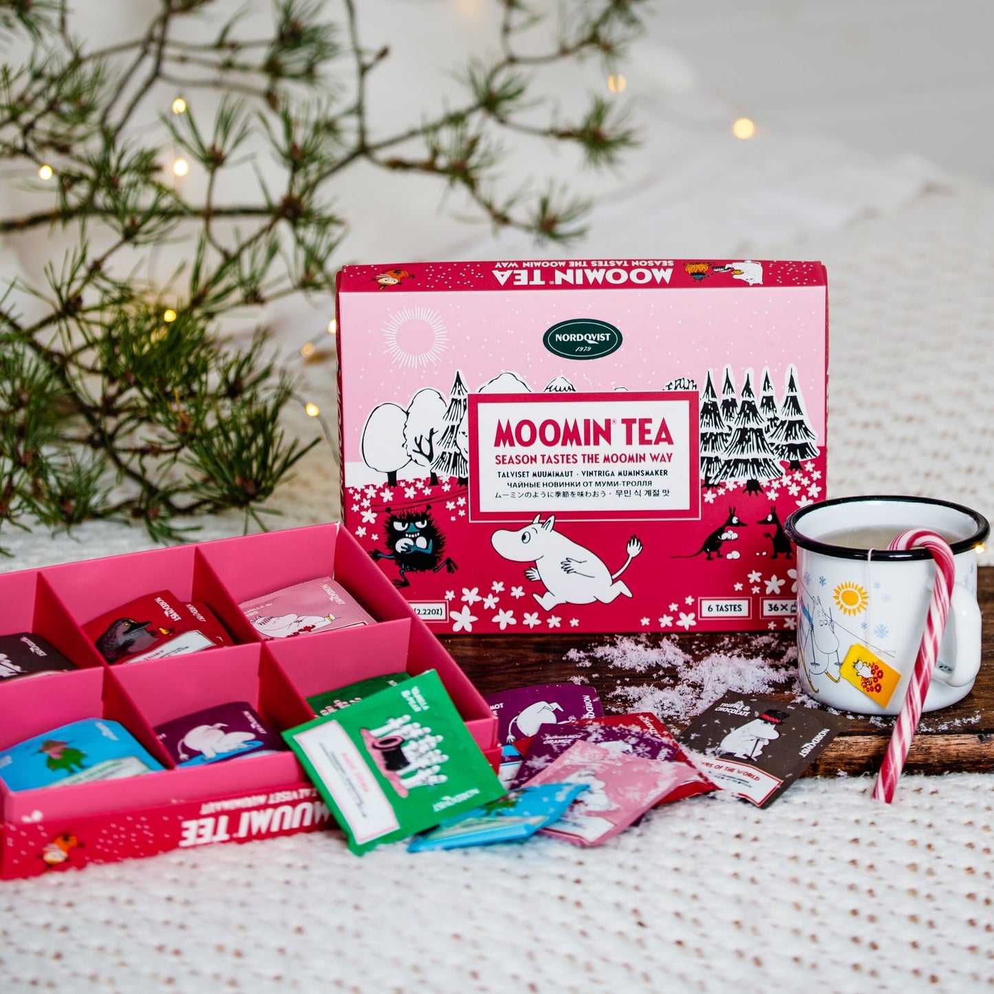 Season Tastes The Moomin Way - Moomin Tea - 6 Flavours - Aamu.co.uk - Nordqvist - Aamu.co.uk