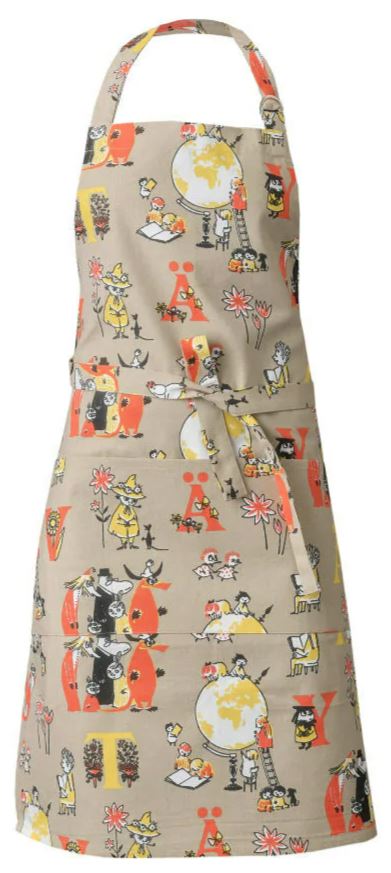 Moomin Friends ABC Apron - Finlayson - Aamu.co.uk - Finlayson - Aamu.co.uk