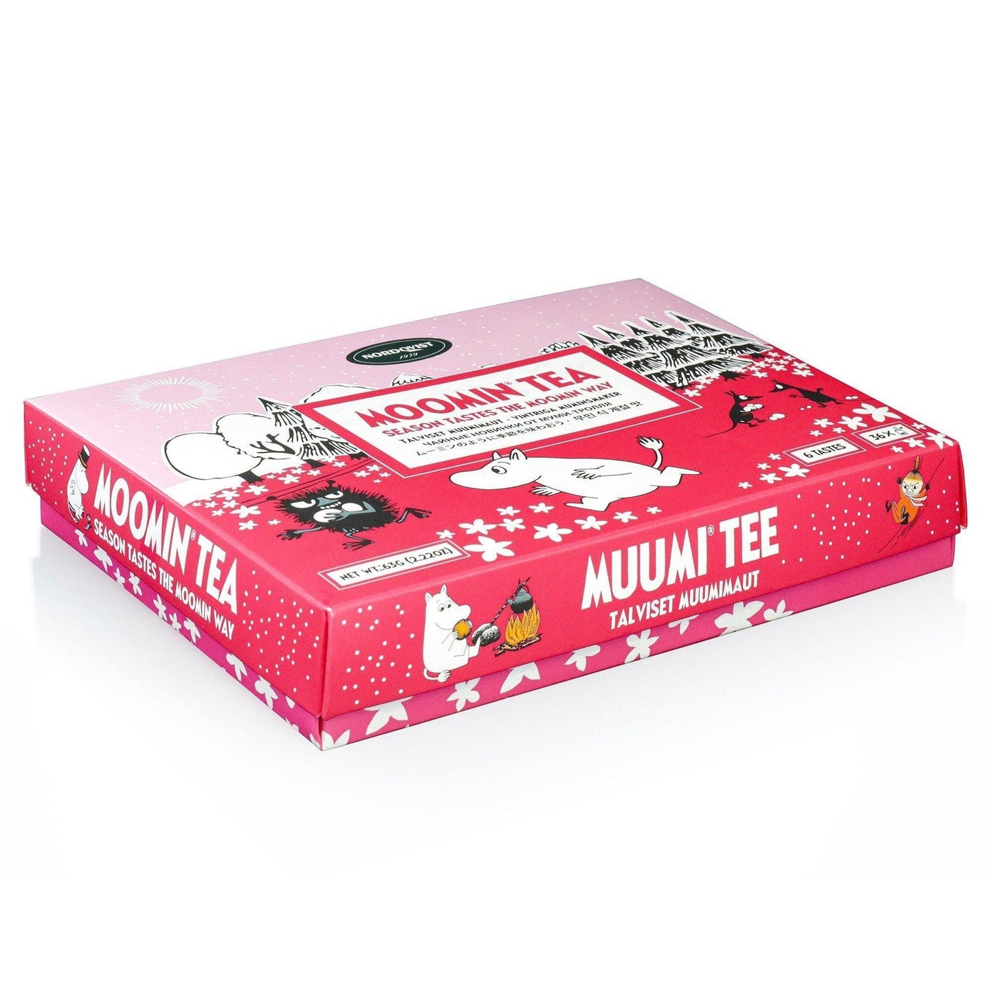 Season Tastes The Moomin Way - Moomin Tea - 6 Flavours - Aamu.co.uk - Nordqvist - Aamu.co.uk