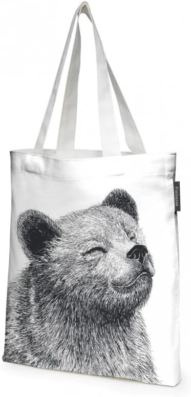 Bear and Hedgehog Tote Bag - Finlayson