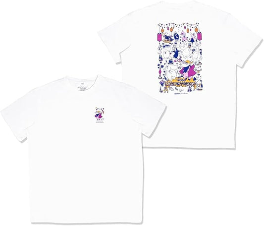 Moomintroll Party  T-Shirt - White