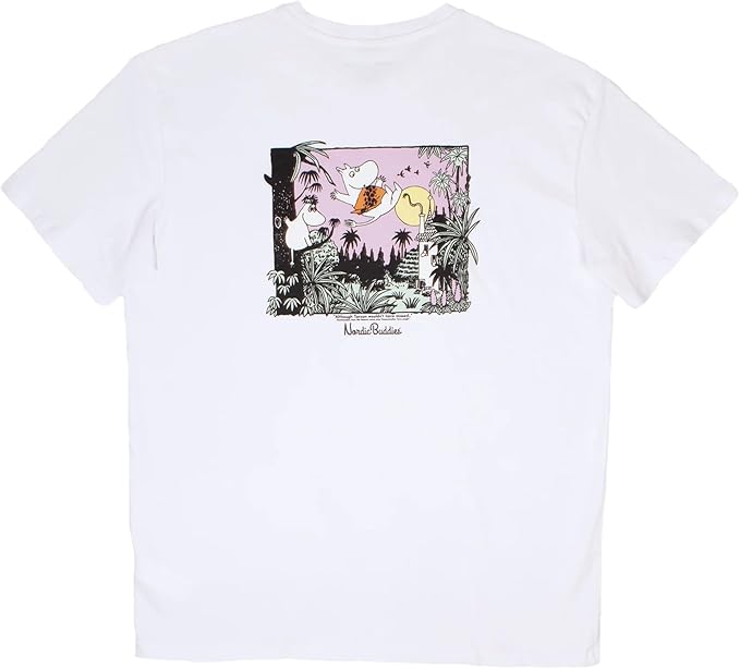 T-Shirt - Moomin Jungle - White