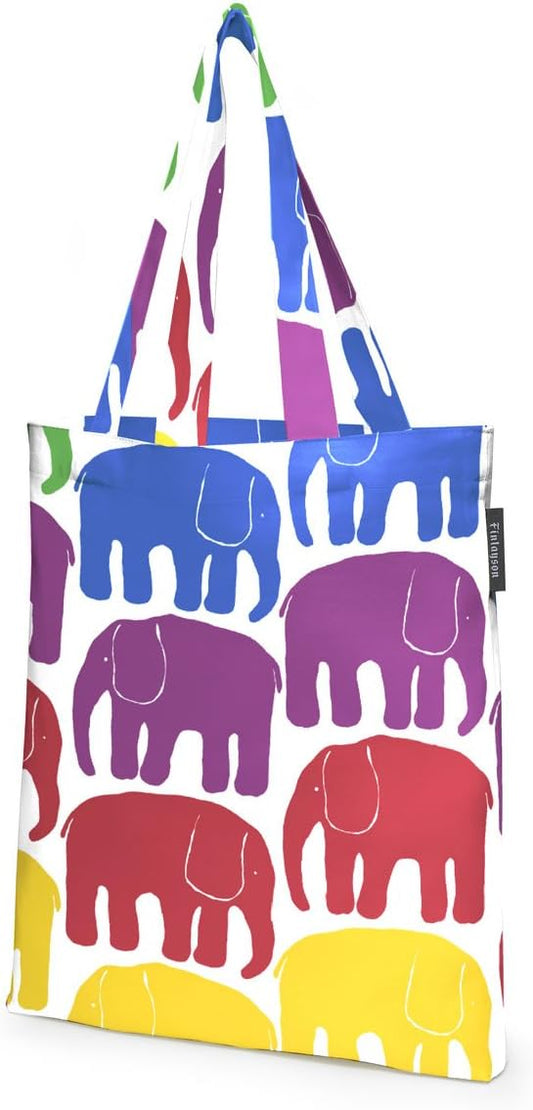 Exciting Elefantti Shopping Bag - Finlayson