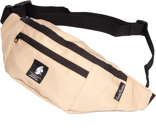 Moominpappa Humble Moomin Waist Bag, Beige, One Size