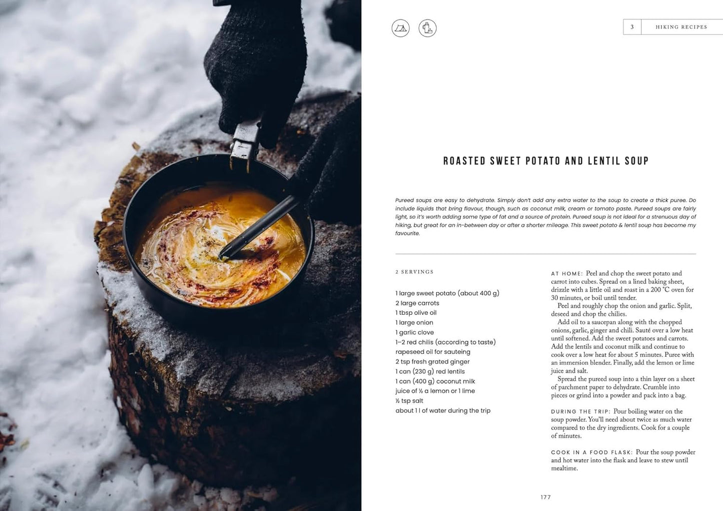 Food in the Woods – Vegetarian recipes from easy snacks to hiking meals