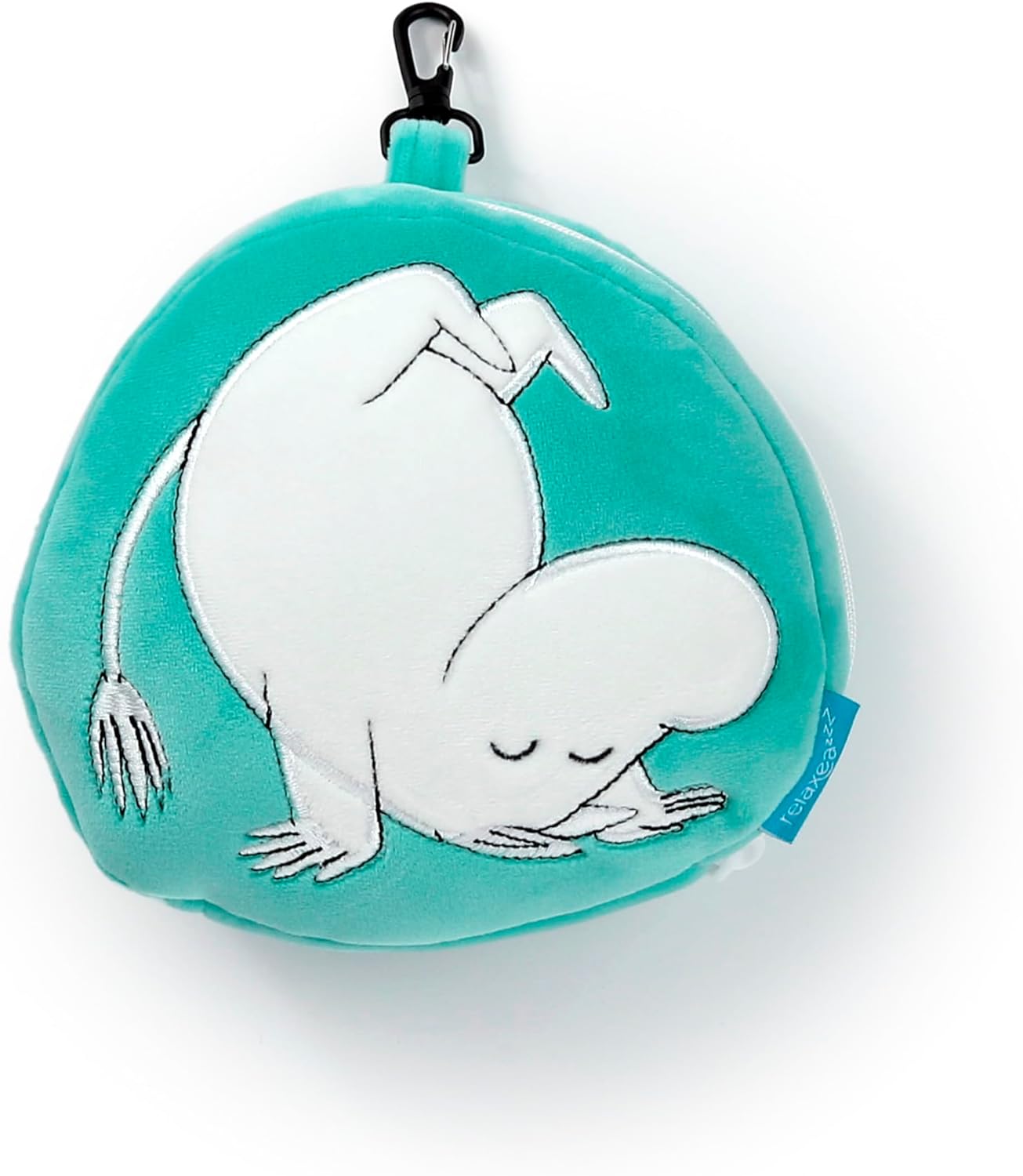 Relaxeazzz Moomin Plush Travel Pillow & Eye Mask