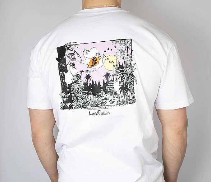 T-Shirt - Moomin Jungle - White
