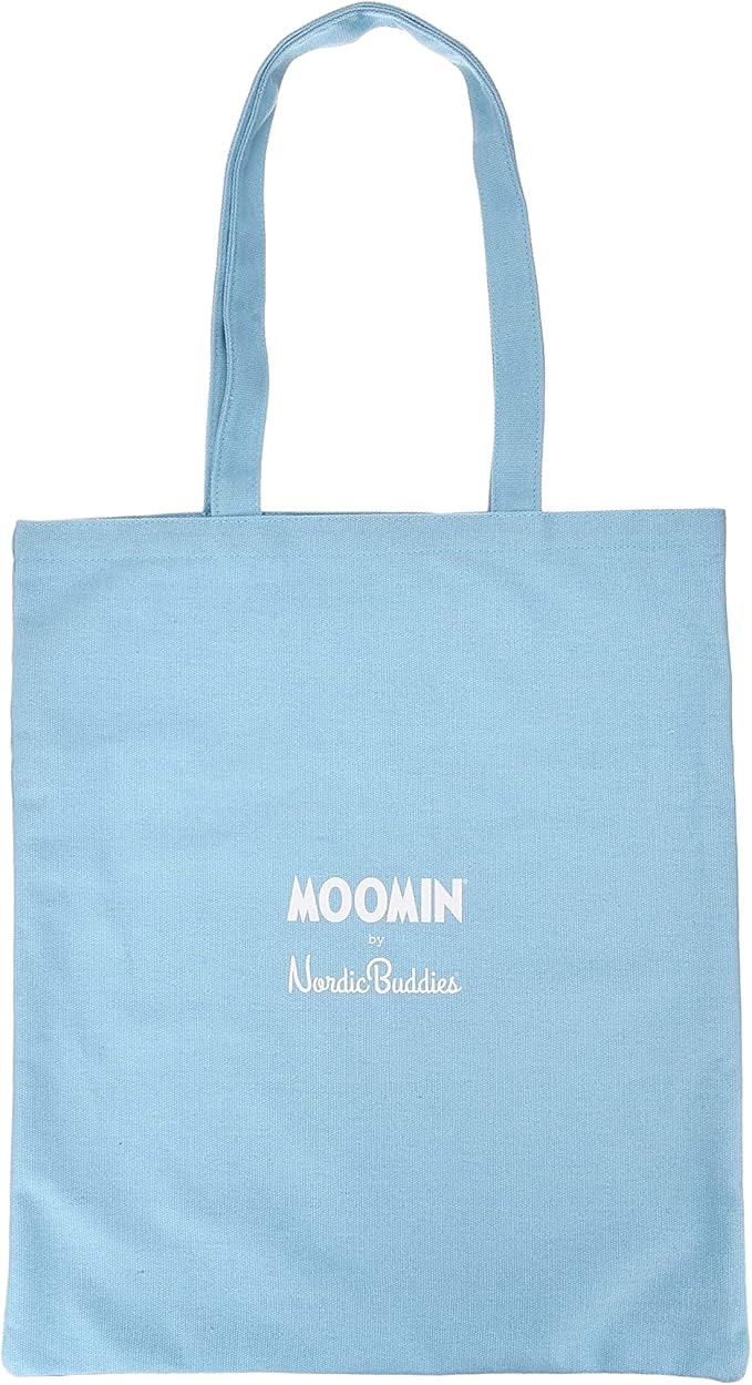 Hattifatteners Chilling Moomin Tote Bag, Blue, One size