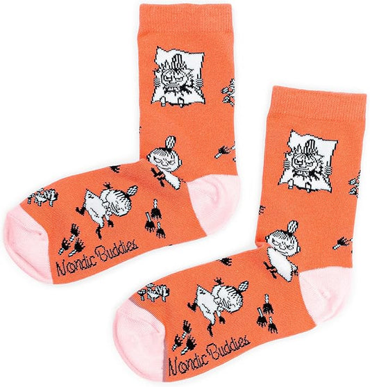 Little My Happiness Ladies Moomin Socks, Red, EU36-42