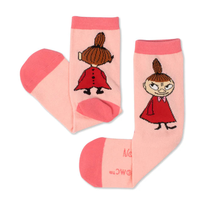 Little My Butt Ladies Moomin Socks, Pink, EU36-42