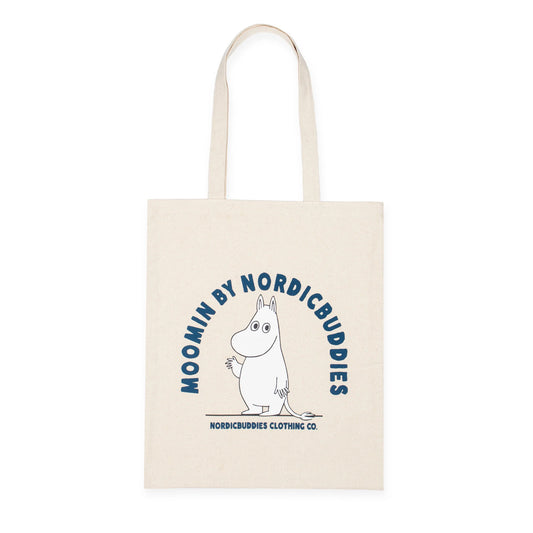 Moomintroll's Greeting, Moomin Tote Bag, Beige